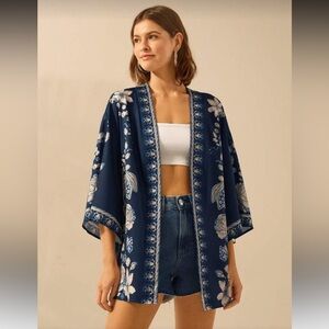 Floral Kimono Cardigan